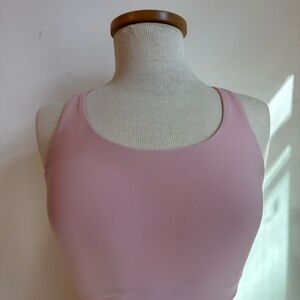 Lululemon Athletica Light Pink Sleeveless Top